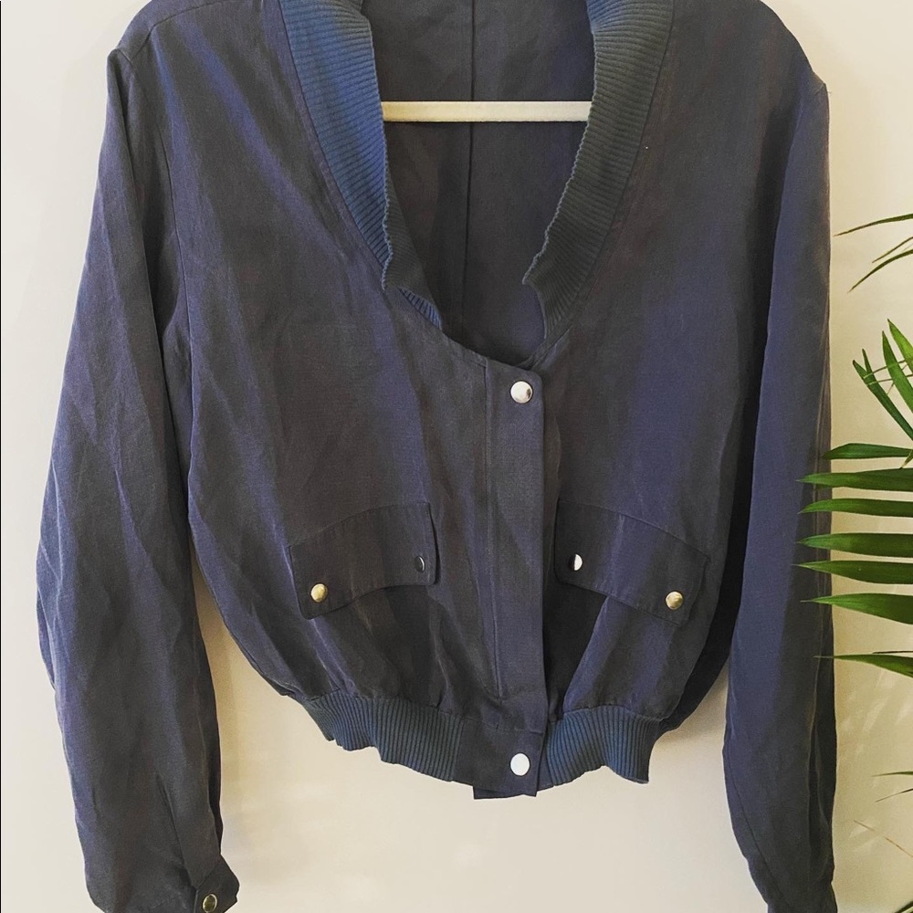 Aviator Jacket. Designer Aviator Jacket. Small. Great.